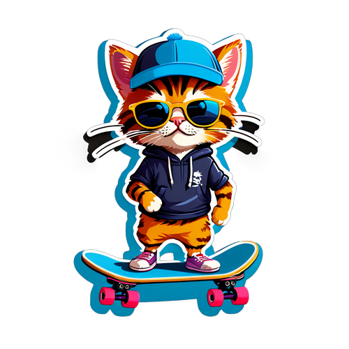 酷猫滑板手