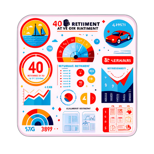 Sticker informativ privind calculele pentru pensionare după 40 de ani de serviciu