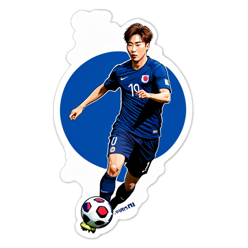 Stiker Minimalis Park Min Jae