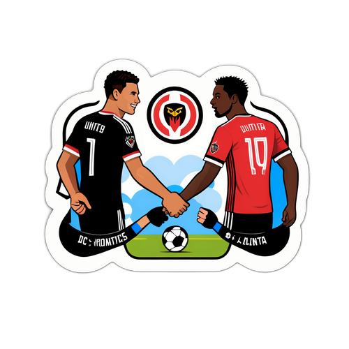Stiker Olahraga Semangat Persahabatan