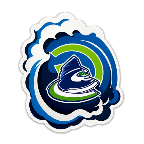 Autocollant des Vancouver Canucks