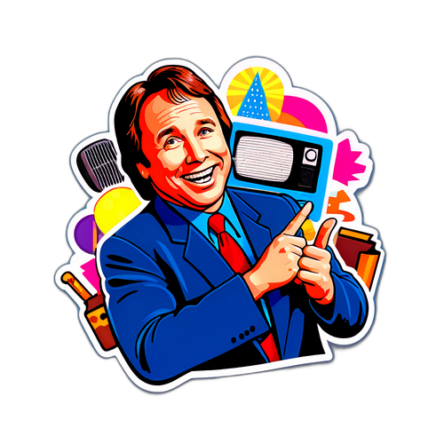 Nostalgic Sticker of John Ritter