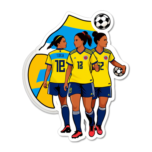 ¡Impactante Victoria! El Ascenso Triunfal del Equipo Femenino Sub-20 de Colombia en el Fútbol