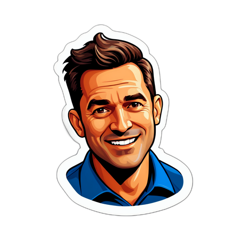 Sticker van Laurent Freixe met een inspirerende quote