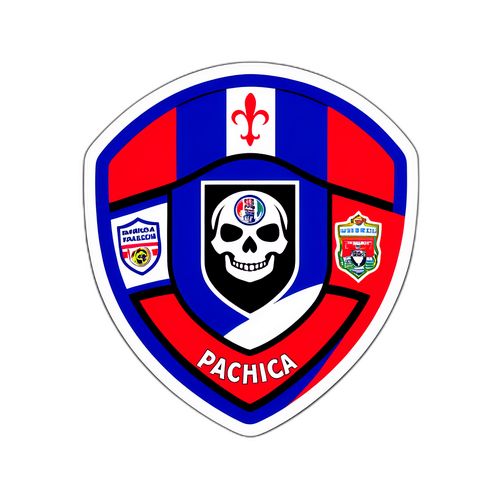 Adesivo do time de futebol Pachuca