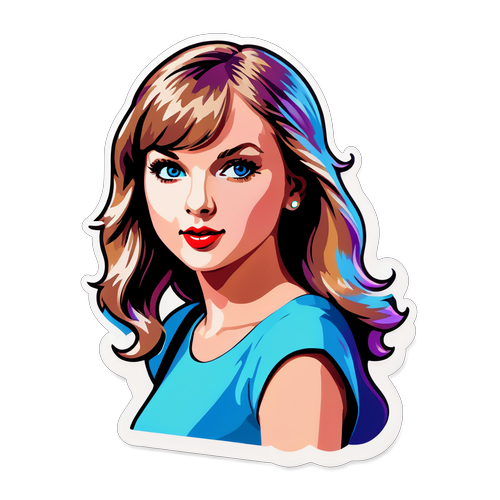 Quand Les Paroles de Taylor Swift prennent Vie : Le Sticker Pop qui Éblouit et Inspire!