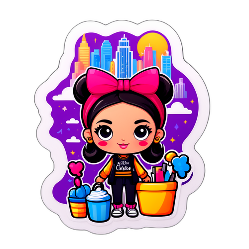 מדבקה מצחיקה וכייפית של אינבר טויזר