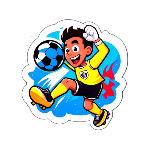 Futbol Topu Kicking Trossard