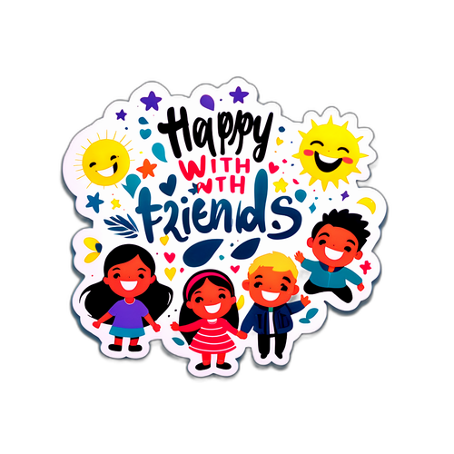 친구들과의 행복한 순간