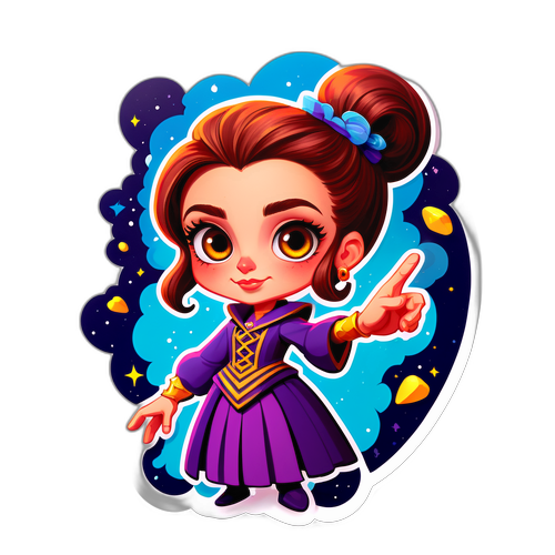 Desain Stiker Joan García yang Dramatis dan Ceria