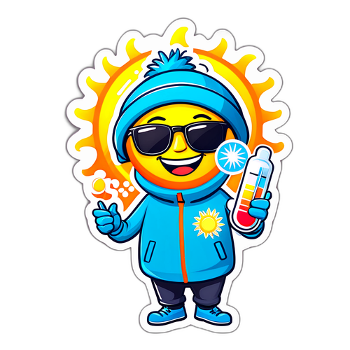 Masayang Araw na Sticker
