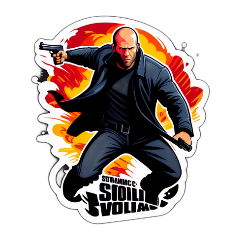 Akciófilm ihlette matricák