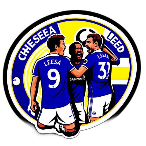 切爾西對利茲聯的激烈瞬間