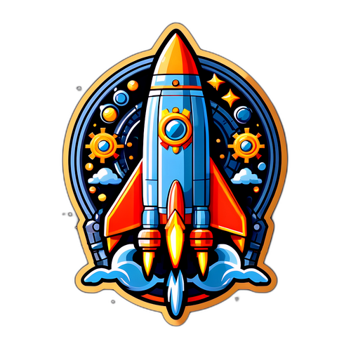 Дослідницька ракета Зіркон у стилі стимпанк