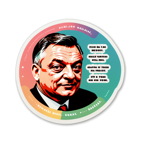 Ráhel Orbán Bátorító Matrica