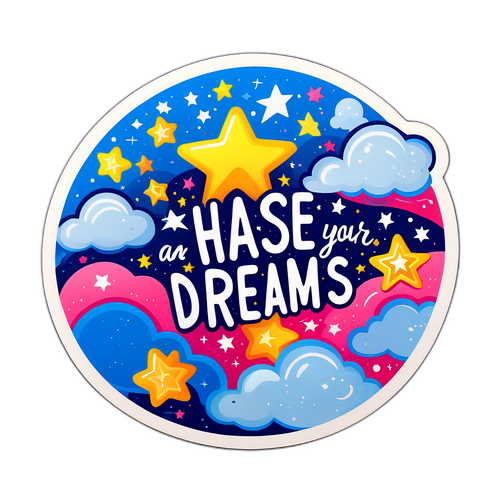 Stiker Motivasi 'Kejar Mimpimu!'