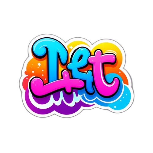 Nhãn dán 'Net' phong cách trẻ trung