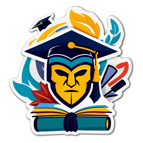 Spartan College Achievement Sticker