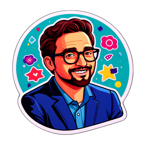 Samolepka s Danielou Naroditským o úspěchu a inspiraci