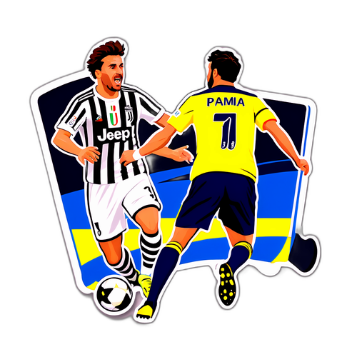 Jelenet a Juventus–Parma mérkőzésből