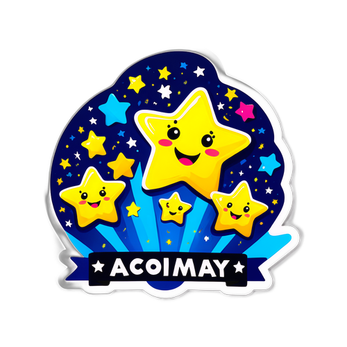 Autocollant Académie des Étoiles