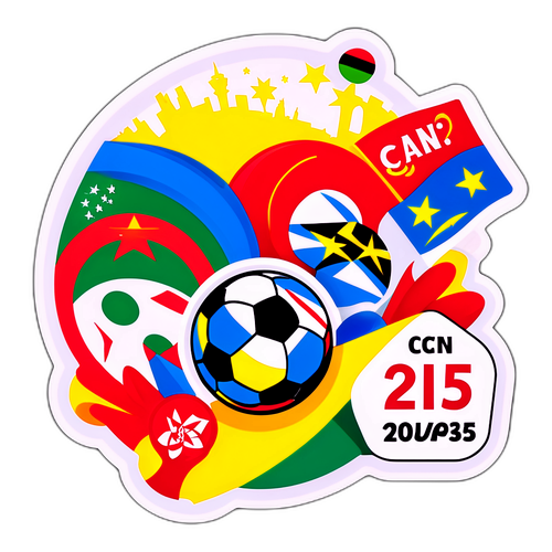 Autocollant pour le ticketing de la CAN 2025