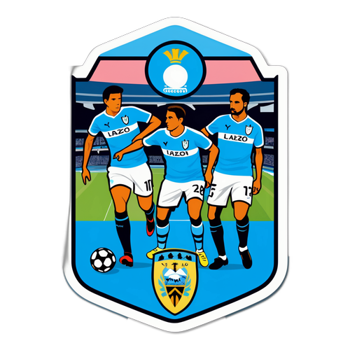 Nhãn dán trận đấu của Lazio