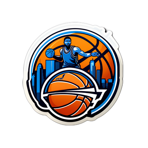 Autocollant NBA Énergétique