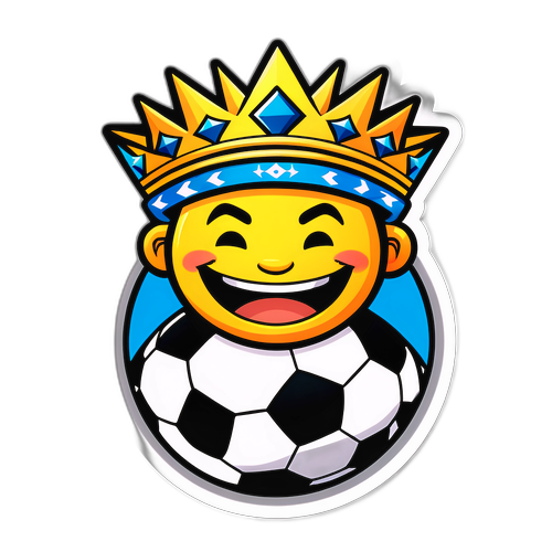 Pelekat Bola Sepak Berkeronyong