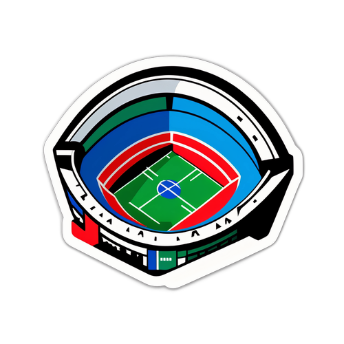 Diseño de estadio durante un partido entre Fluminense y Bahia
