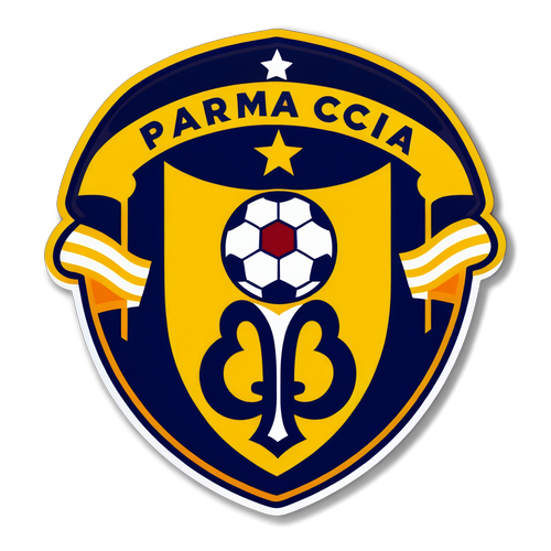 Scopri la Magia di Parma: Il Logo del Parma Calcio Immerso nel Cuore della Città!