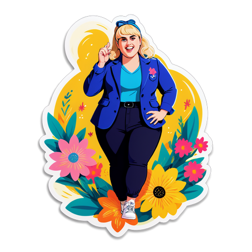 Blomstrende Rebel Wilson: Den Fargerike Transformasjonen til Ramona Agruma!