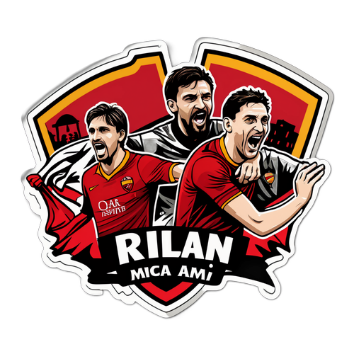 Những người hâm mộ mãnh liệt giữa Roma và Milan