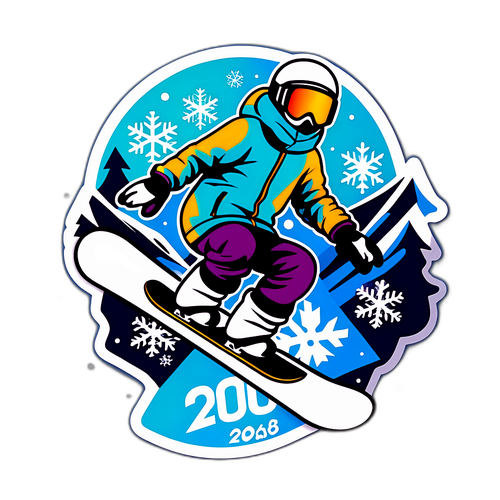Snowboard Sticker 2026