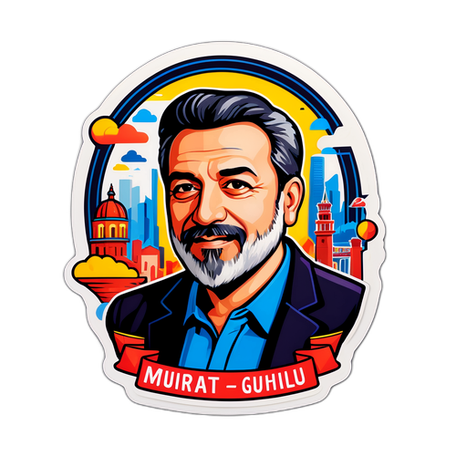 Murat Gülibrahimoğlu'nın Önemli Anları Sticker Tasarımı
