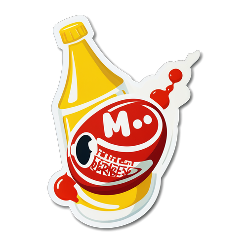 Chestionare amuzante cu ketchup și maioneză la meciurile de fotbal