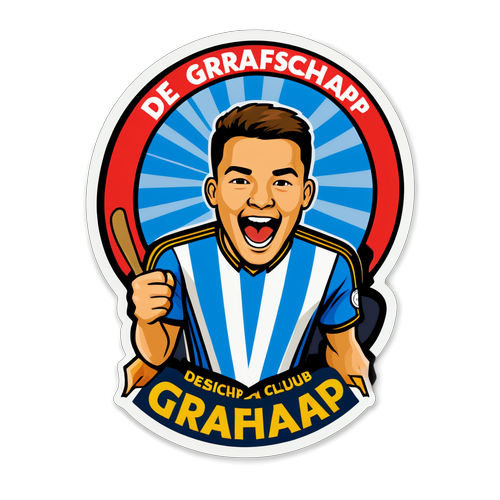 Haal De Feeststemming Binnen: De Graafschap Stickers voor de Echte Fans!