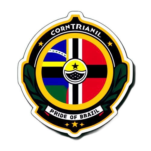 Corinthians Logosu ve Brezilya Renkleri