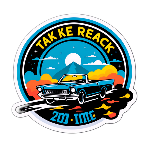 Смішний наліпка з символом ретроградного Меркурія 2026