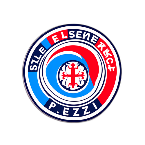 Samolepka pro fotbalový zápas Plzeň – Sønderjyske