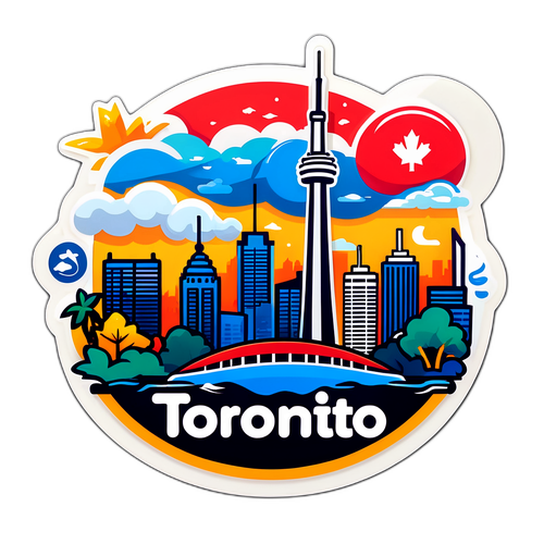 Nhãn dán Toronto với phong cảnh nổi bật và các hoạt động giải trí đặc trưng