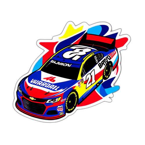 William Byron's Speed Racer Sticker