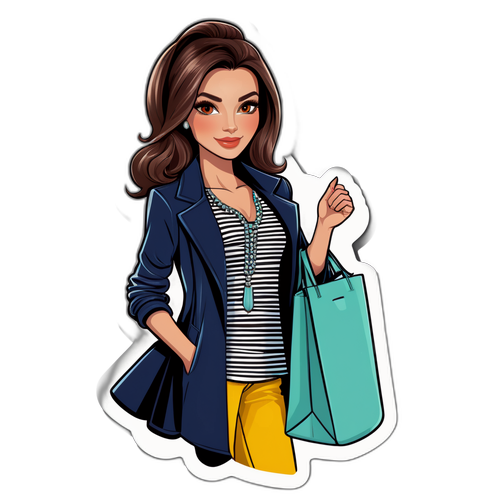 Mode Sticker voor Karine Ferri