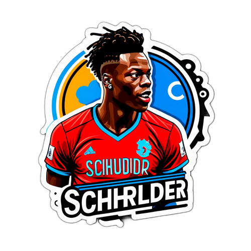 Dennis Schröder T-paita stickeri