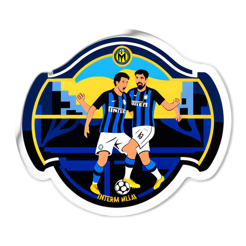 足球比賽場景:國際米蘭對比薩