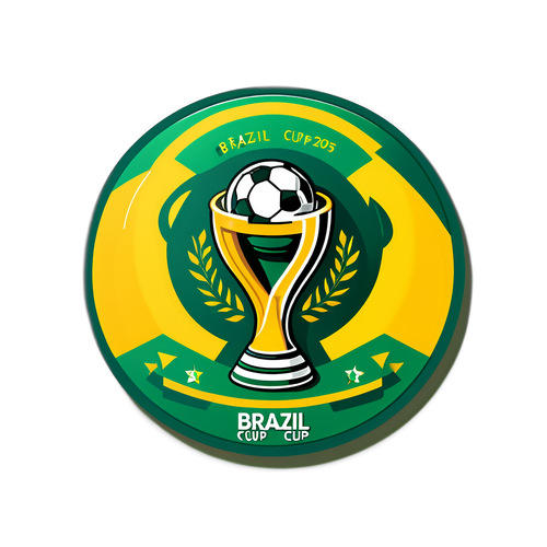 Adesivo para a Copa do Brasil 2025