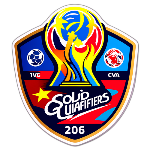 Klistermärke med toppskyttar i VM-kval