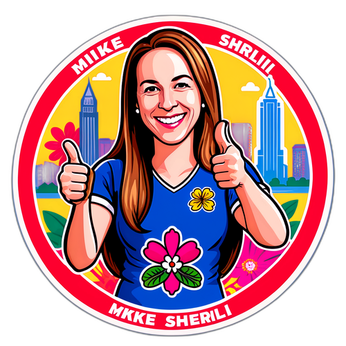 Cartoonish Thumbs-Up by Mikie Sherrill