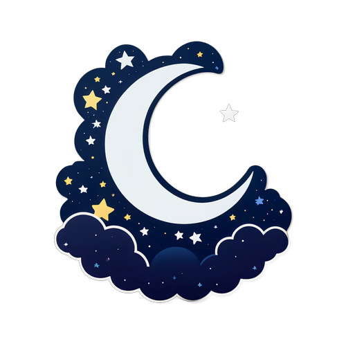 ¡No Vas a Creer lo que el Cielo Nocturno Tiene para Ti! Dulces Sueños Bajo la Luna Creciente