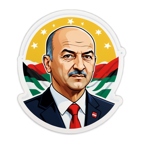 Süleyman Soylu'nun Güçlü Liderlik Mesajı: Ulusal Sembollerle Dolu Dinamik Bir Tasarım!